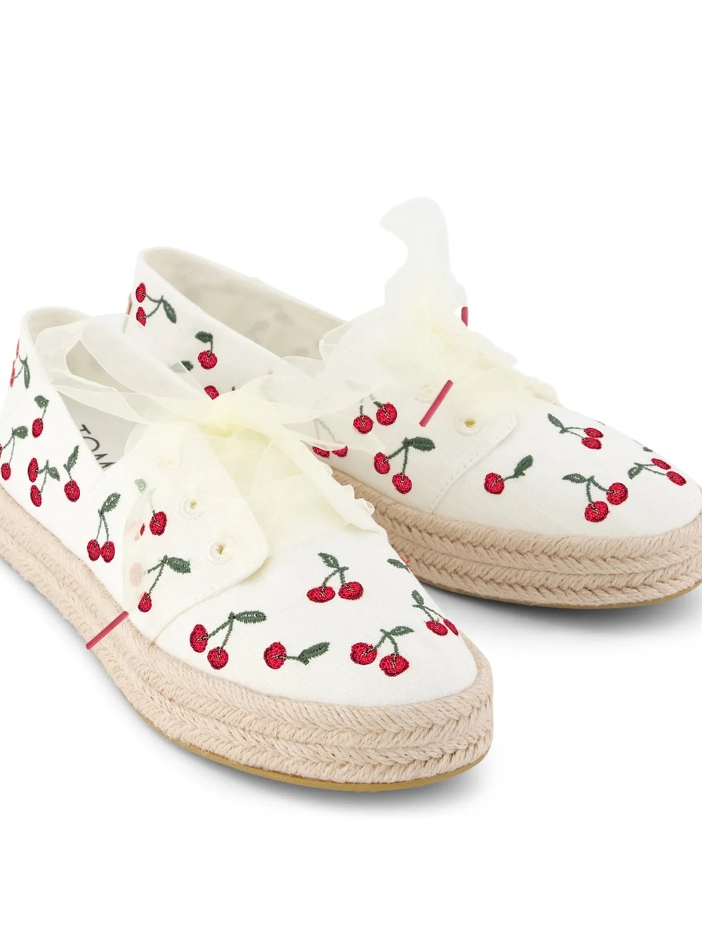 NWT - TOMS Carolina Lace-Up Espadrille
(Size 7)